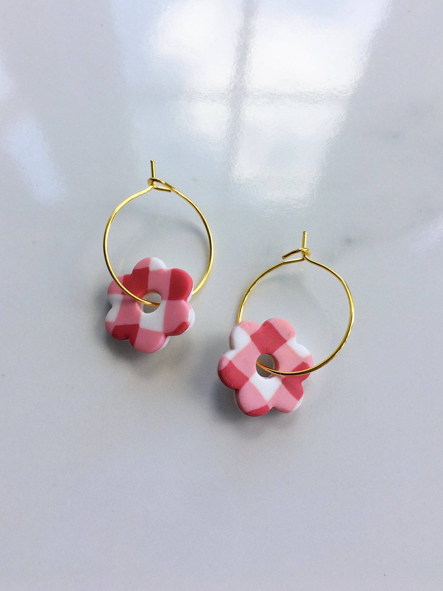 Fleur hoops