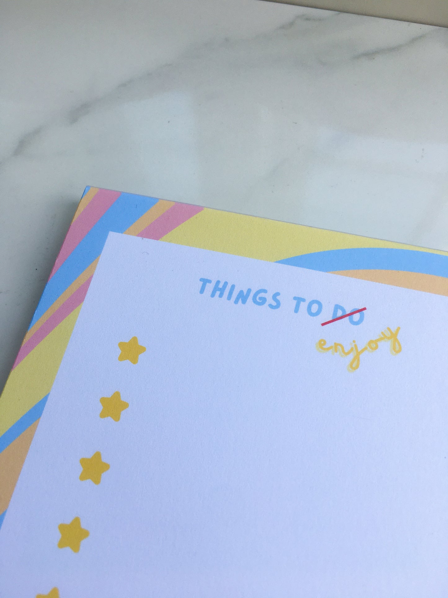 Things To Enjoy notepad