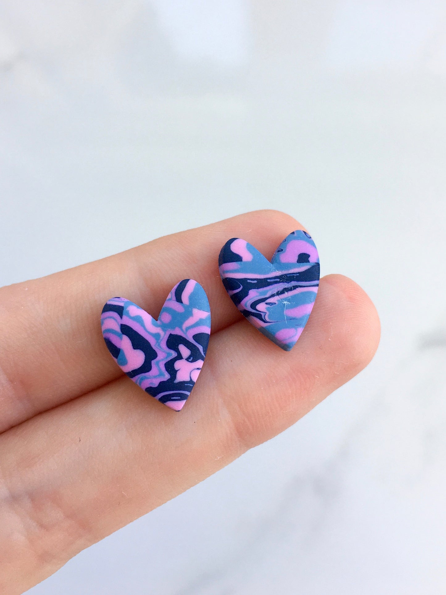 Heart Studs - Various
