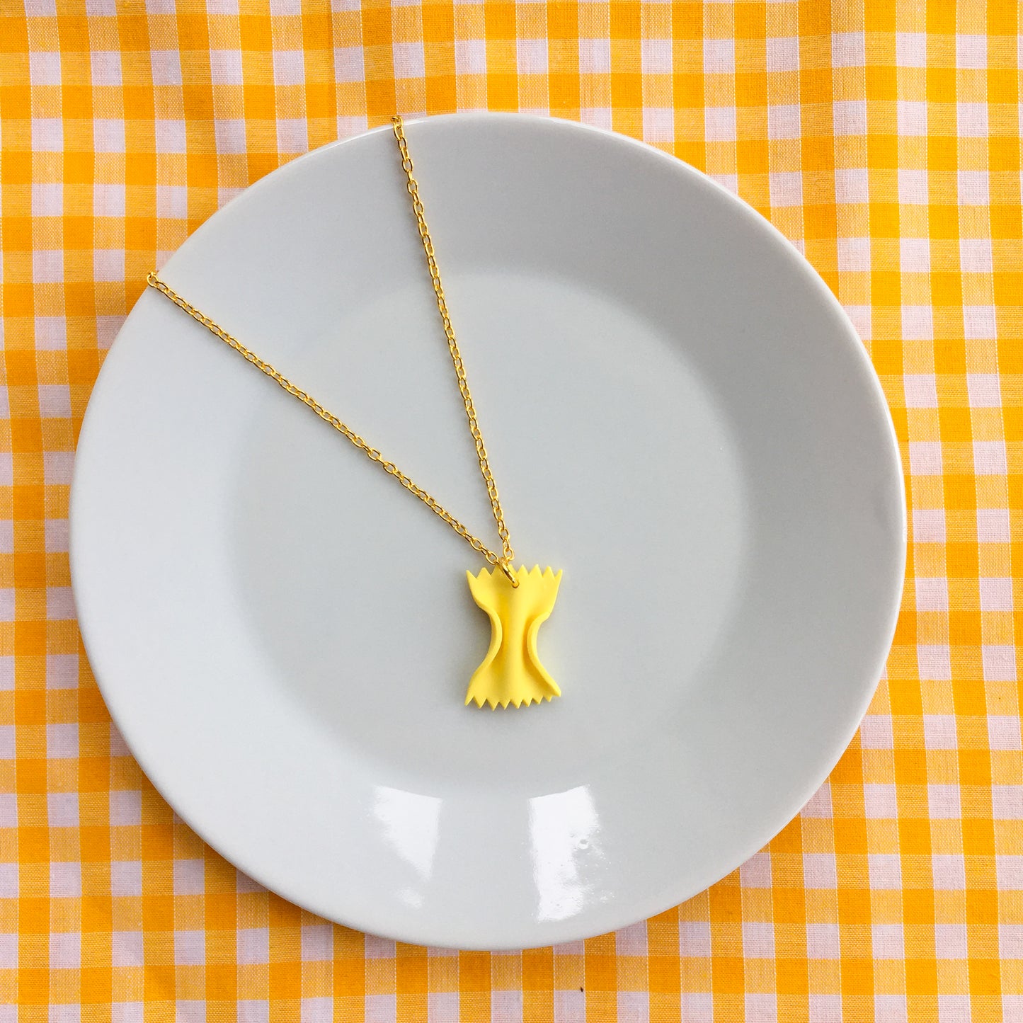 Farfalle necklace