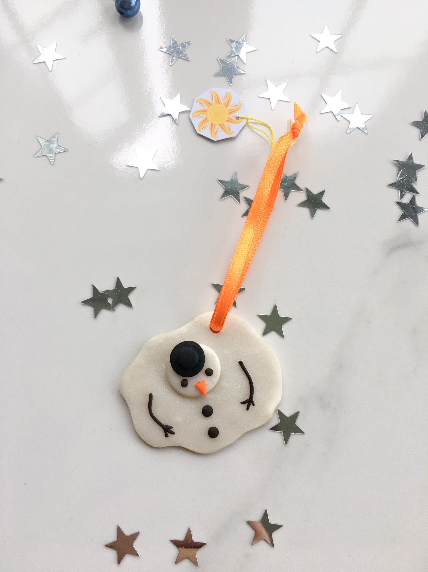 Melting Snowman ornament
