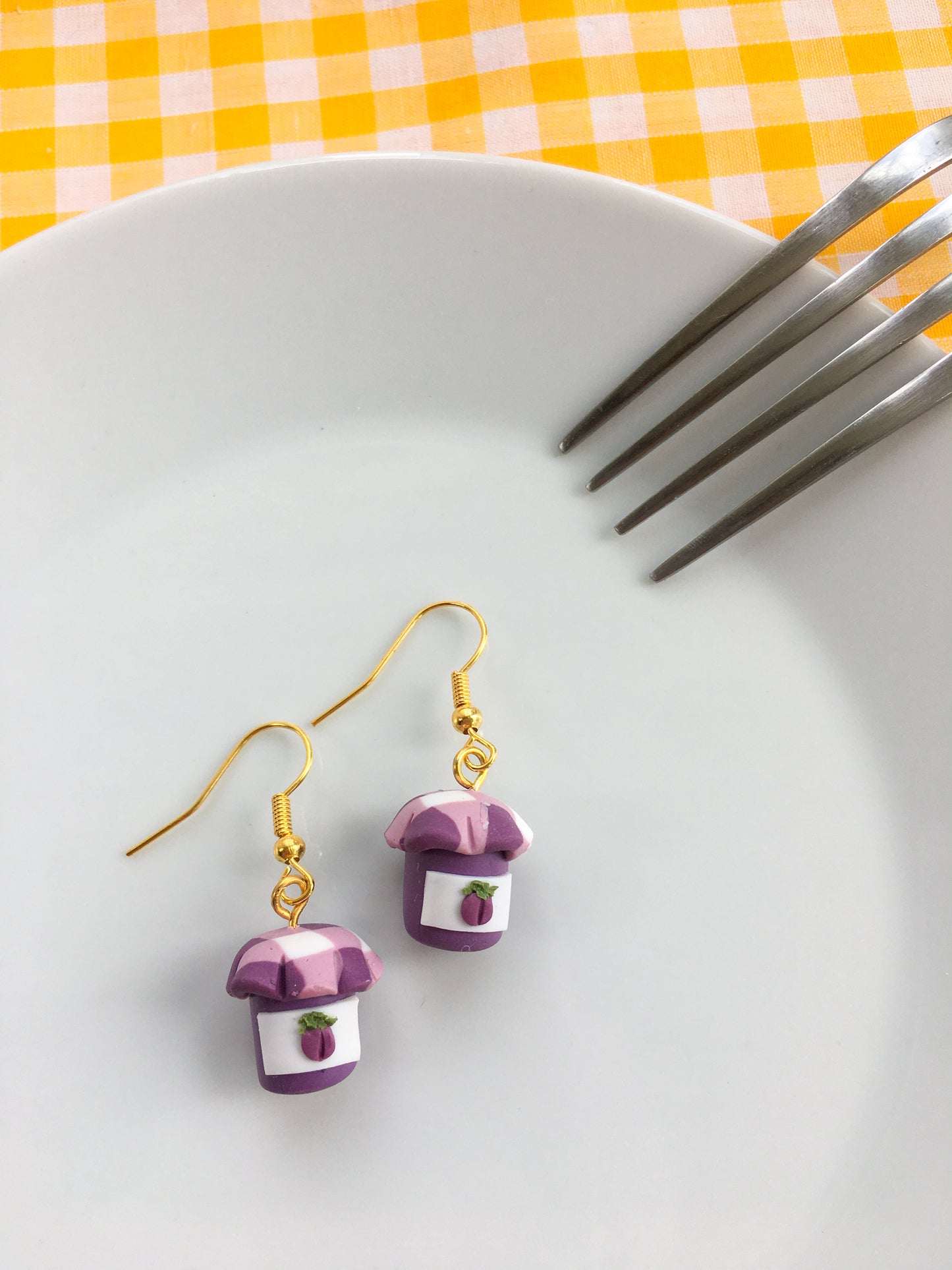 Plum Jam Jars