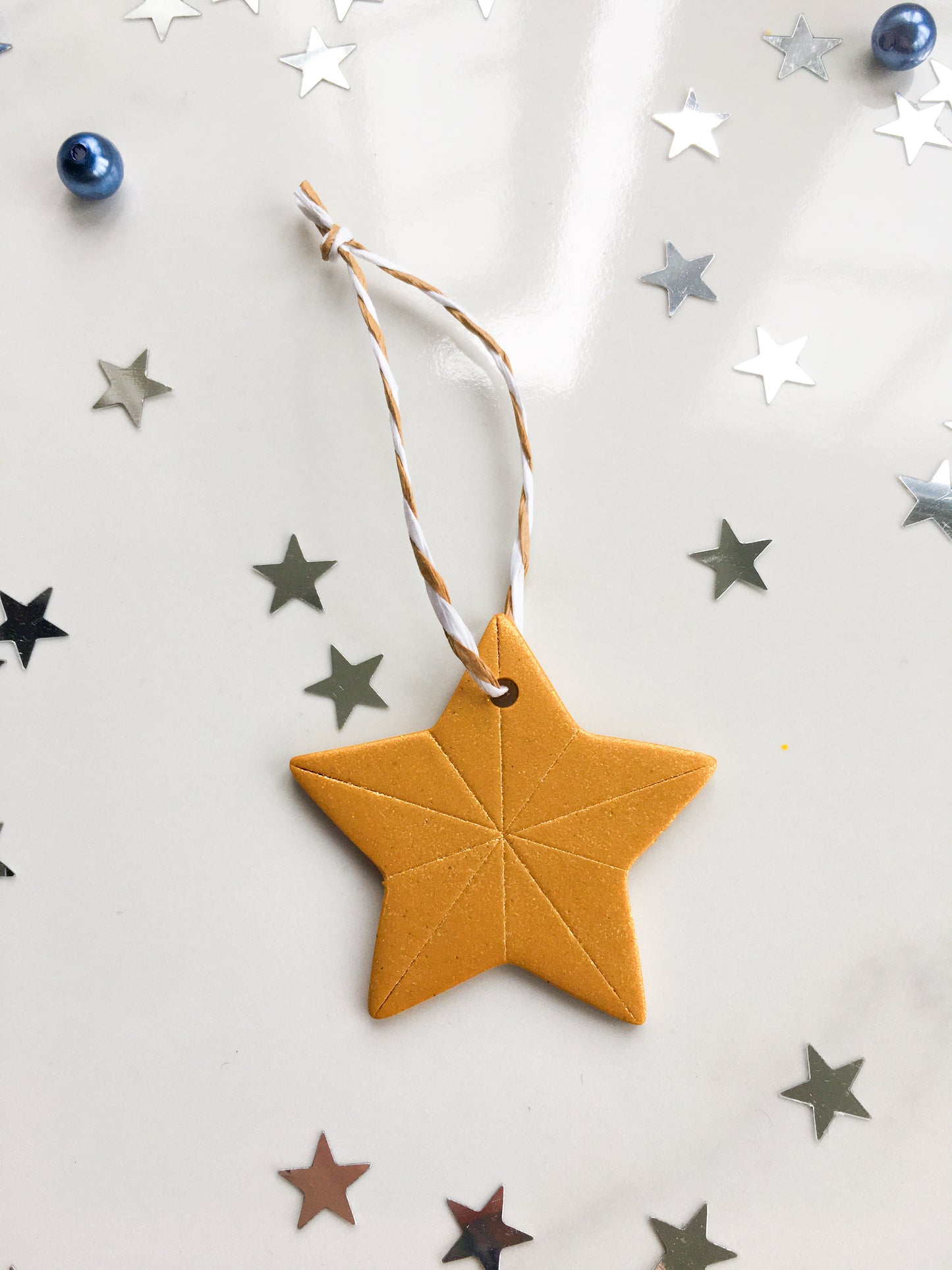 Golden Stars ornament