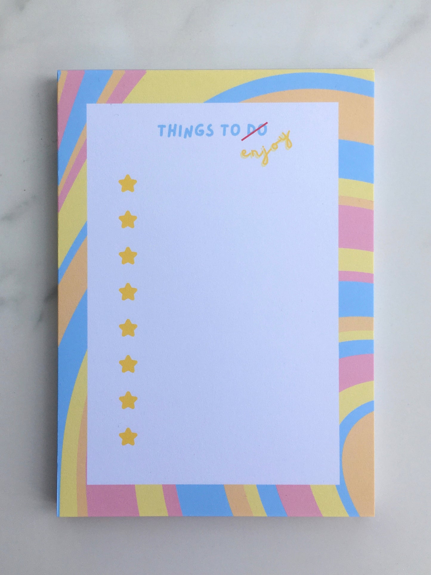 Things To Enjoy notepad