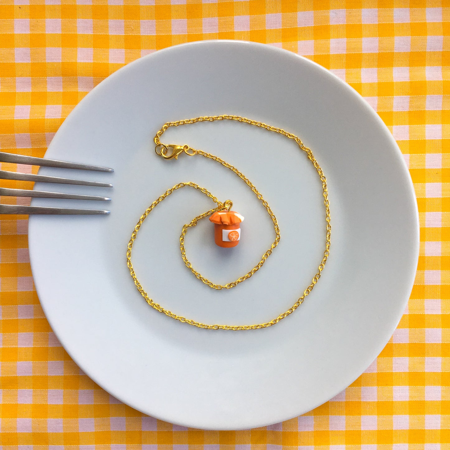 Marmalade Jar necklace