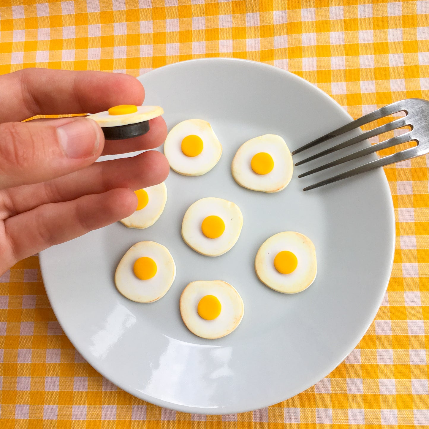 Fried Egg Magnets