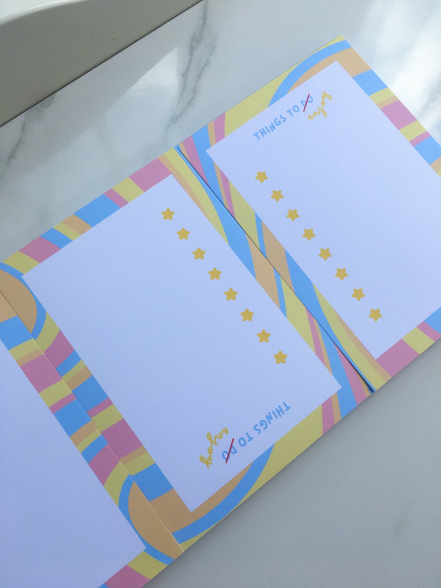 Things To Enjoy notepad