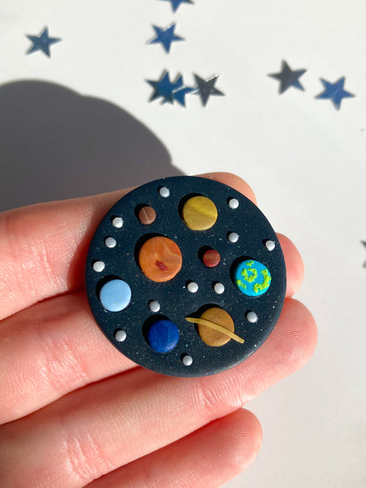 Solar System magnet / barrette