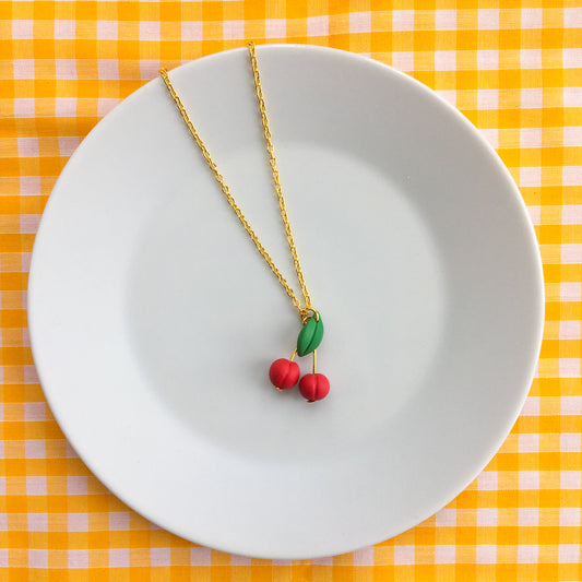 Cherry necklace