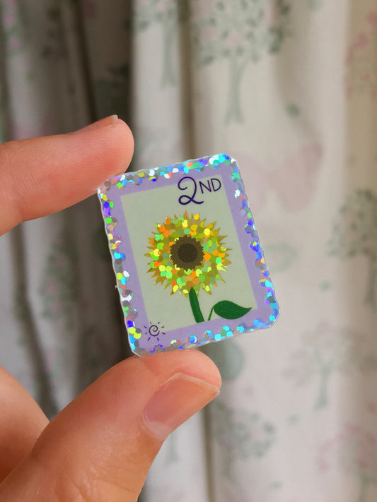 Sunflower Stamp sticker