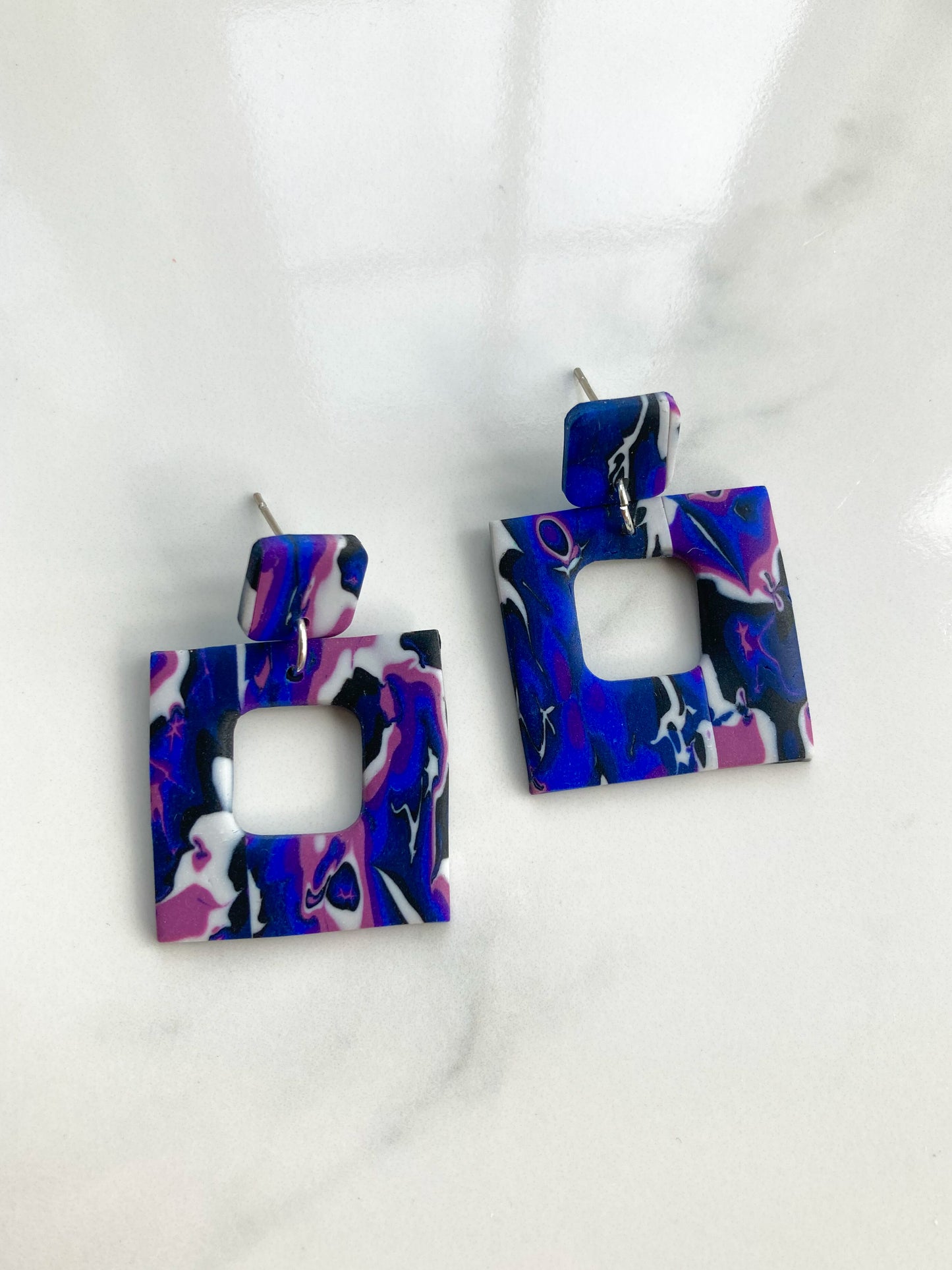 High Voltage square hoops