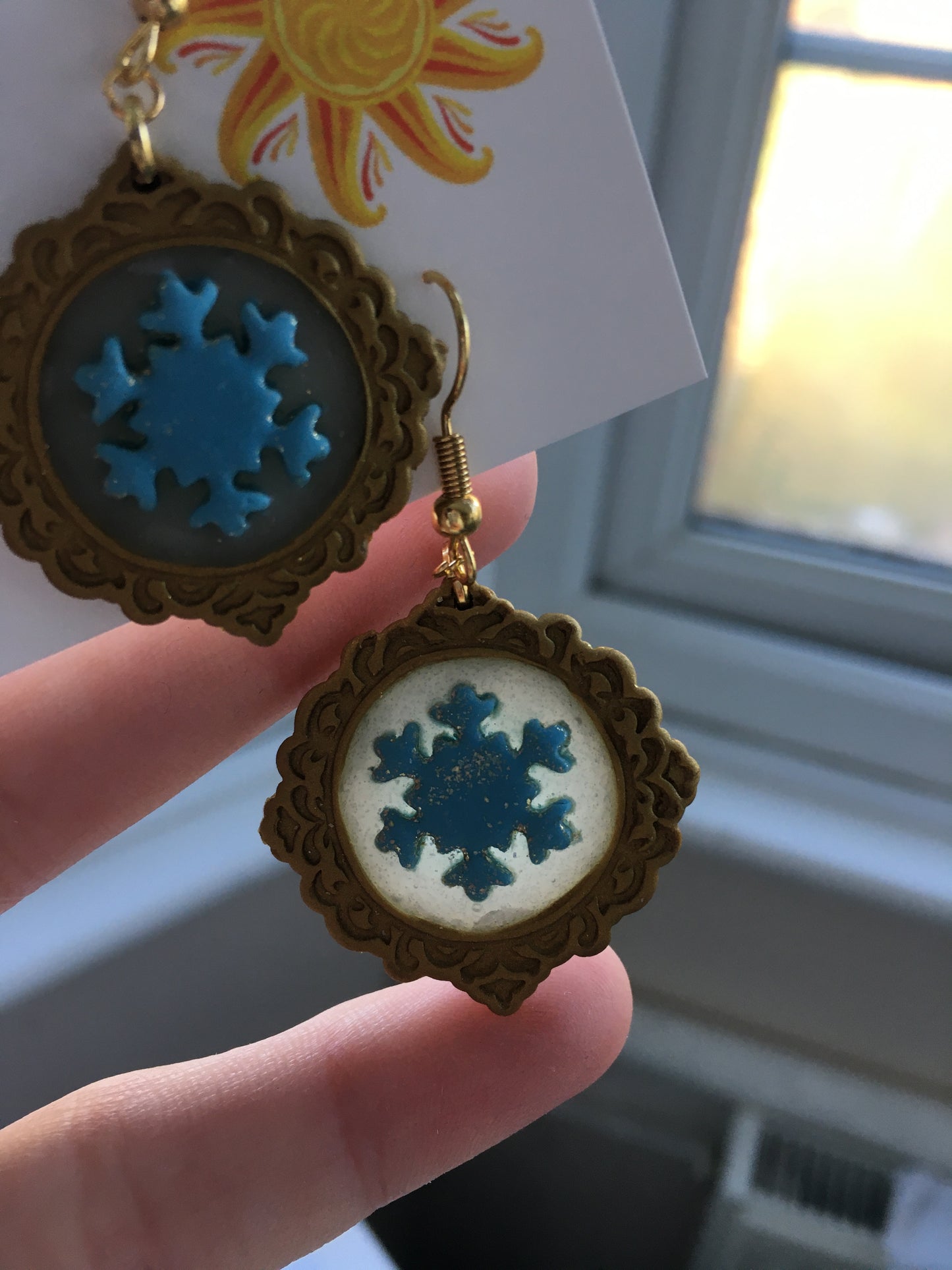Captured Snowflake Frames
