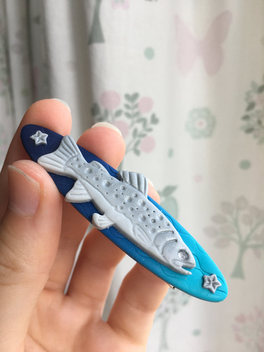 Shimmerfish Barrette
