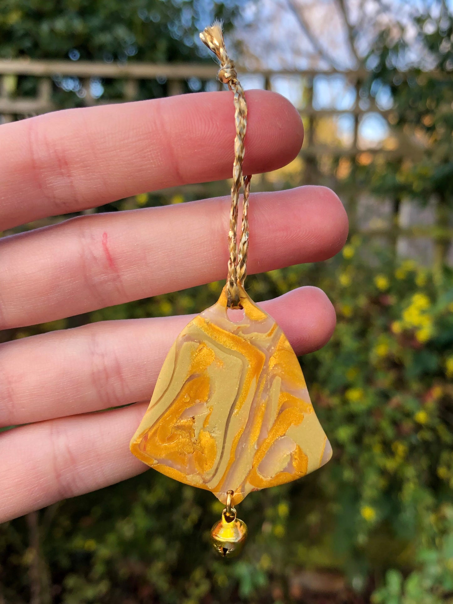 Golden Bell ornament