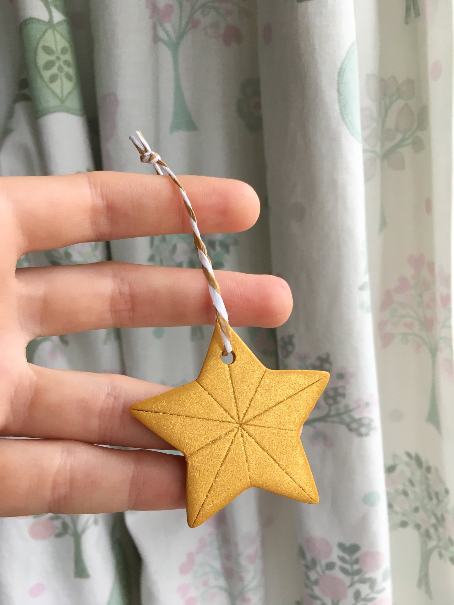 Golden Stars ornament