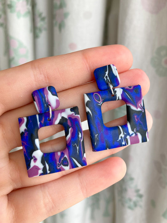 High Voltage square hoops
