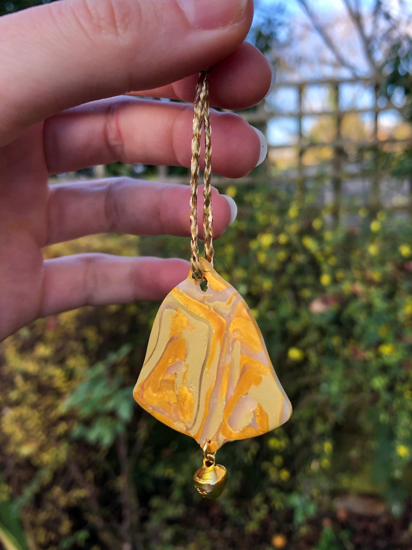 Golden Bell ornament