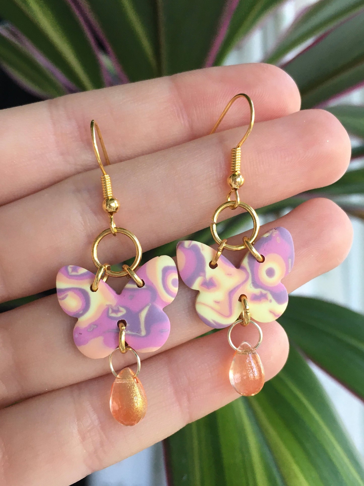 Sweet Peach butterfly drops