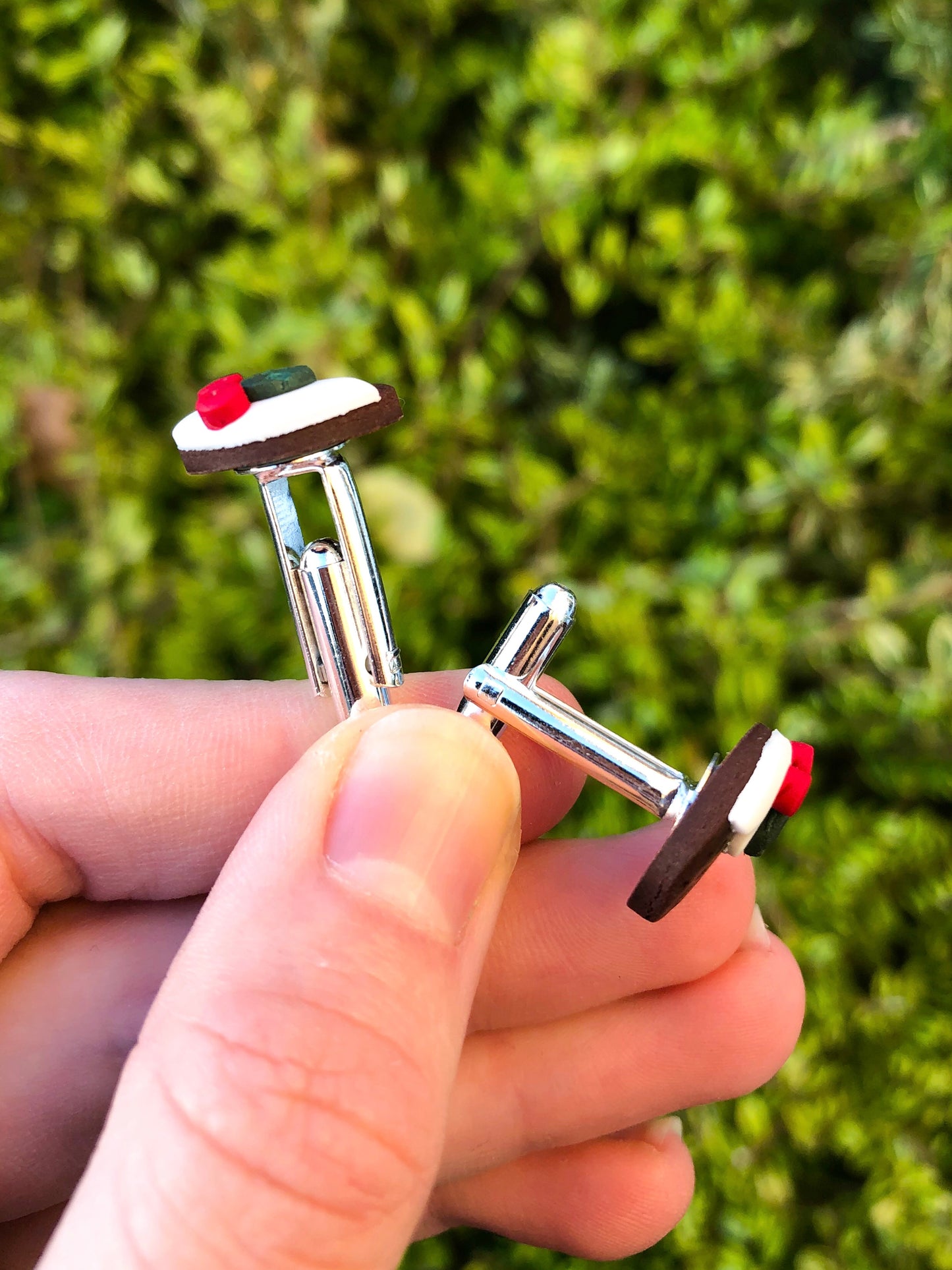 Christmas Pud cufflinks