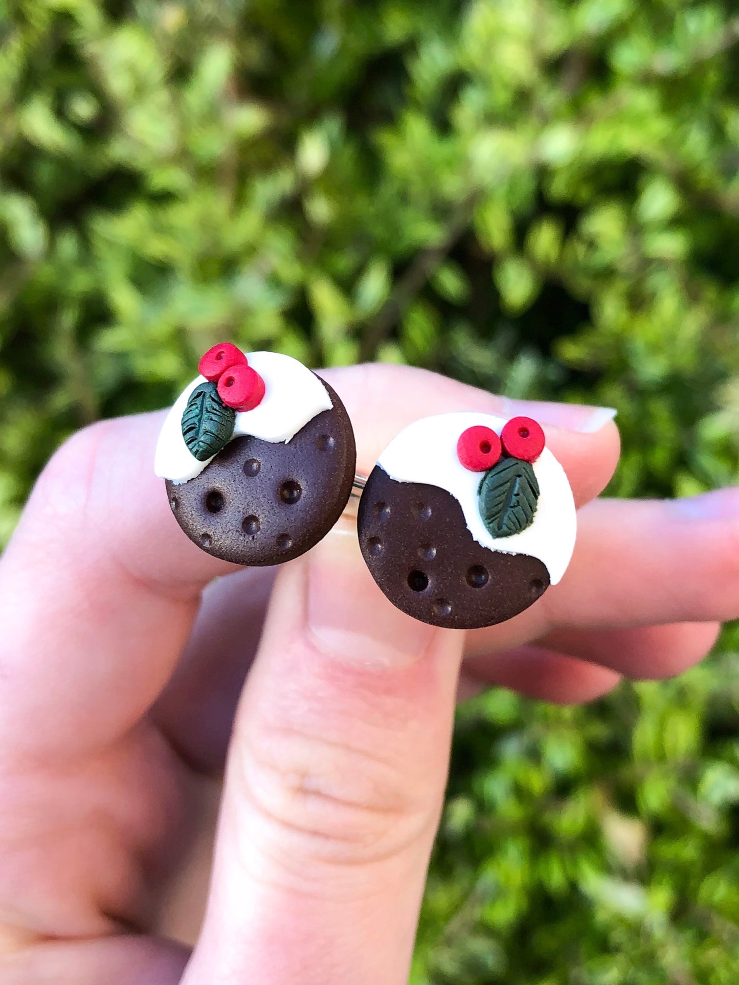 Christmas Pud cufflinks