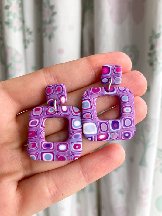 Twilight square hoops