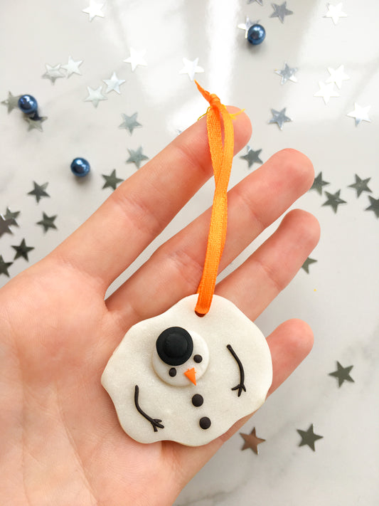 Melting Snowman ornament
