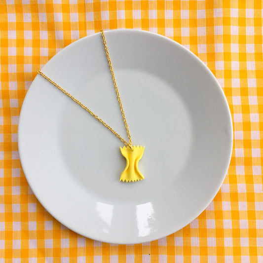Farfalle necklace