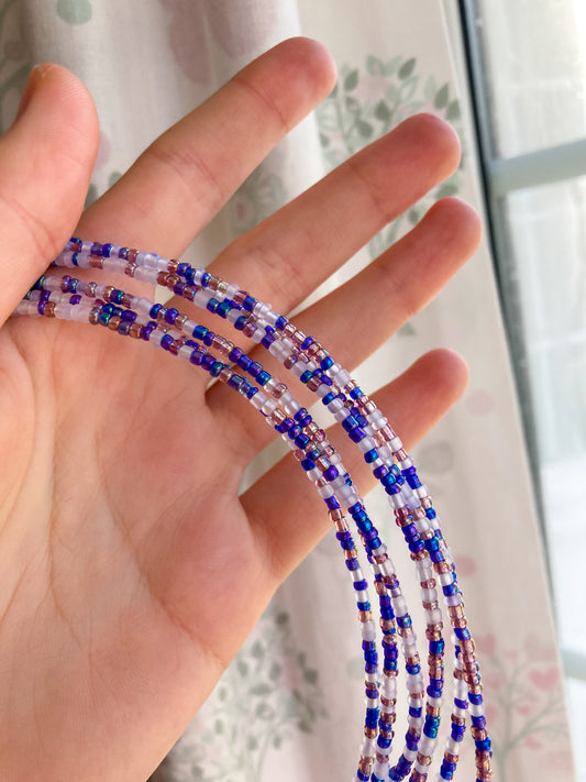 Nebula beaded necklace