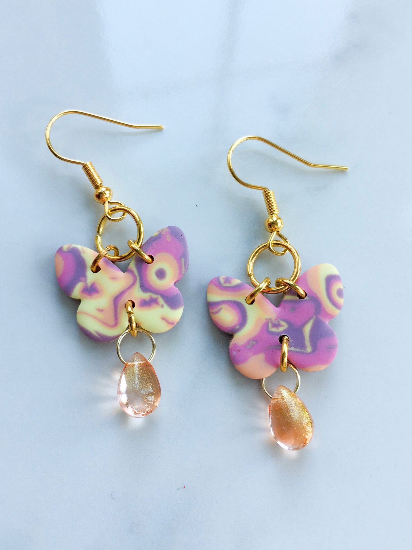 Sweet Peach butterfly drops