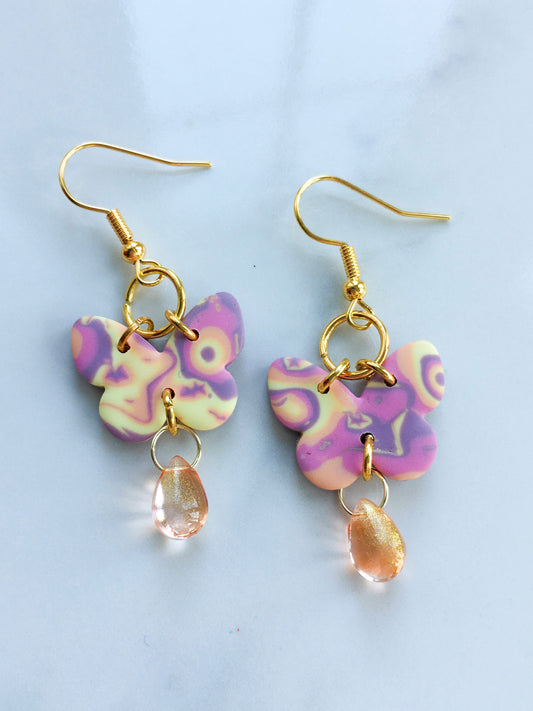 Sweet Peach butterfly drops