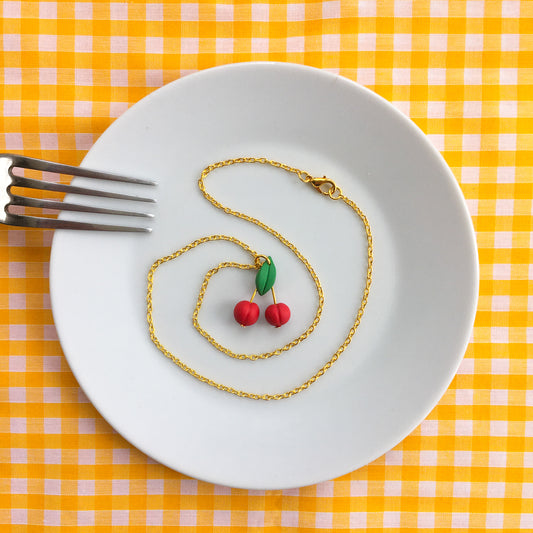 Cherry necklace