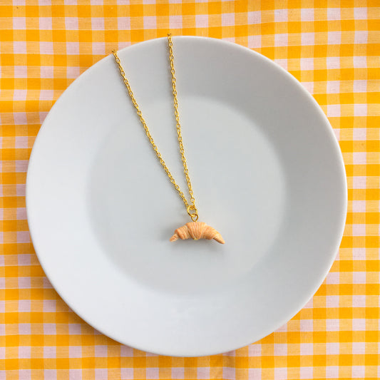 Croissant necklace