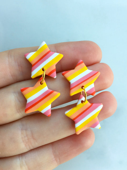 Rocket Lolly stacked stars