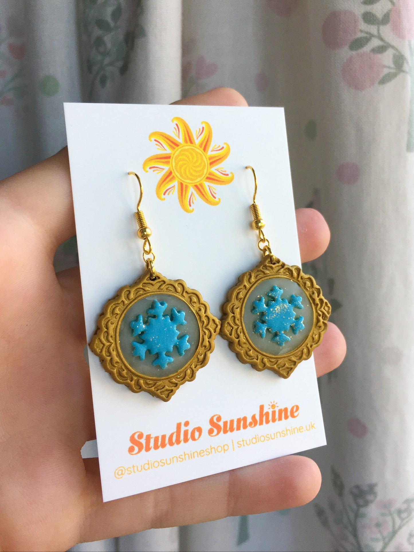 Captured Snowflake Frames