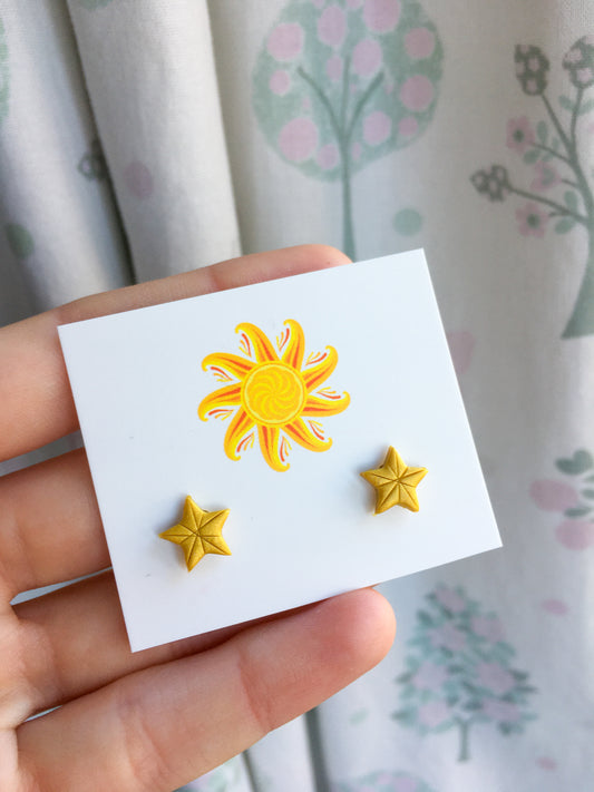 Golden Star studs