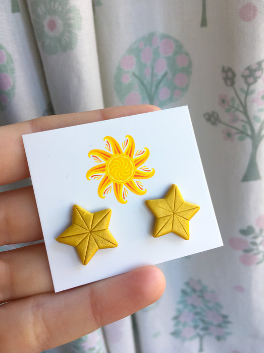 Golden Star studs