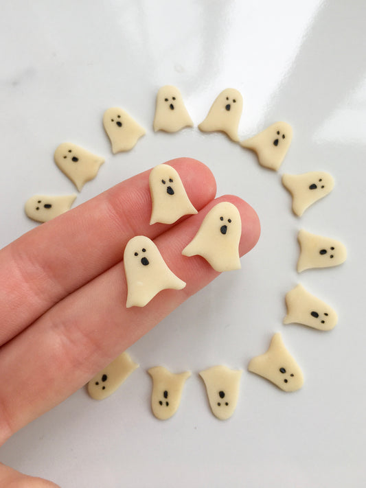 Glow Ghost studs