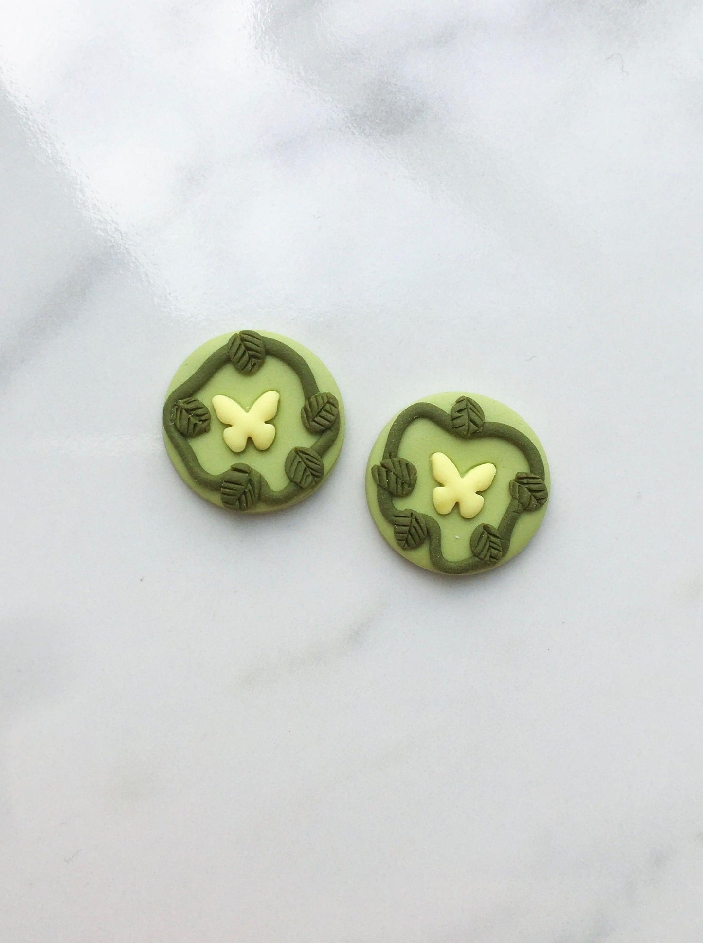 Woodland Magic butterfly studs